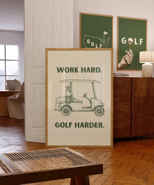 Work Hard, Golf Harder.